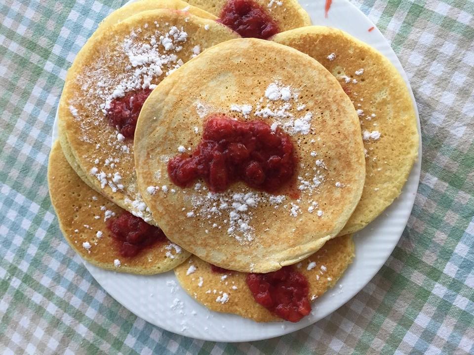 Oggi prepariamo i pancakes